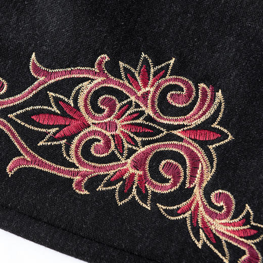 YMS-AA7849中老年人女裤秋冬款长裤外穿奶奶宽松妈妈加绒裤 商品图2