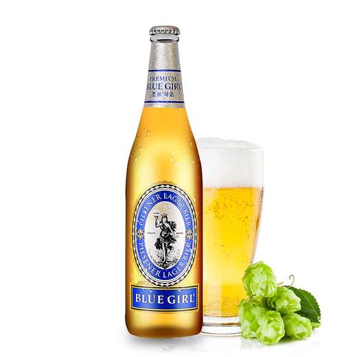 蓝妹玻璃瓶啤酒  4.5%vol 640ml*12瓶 商品图1