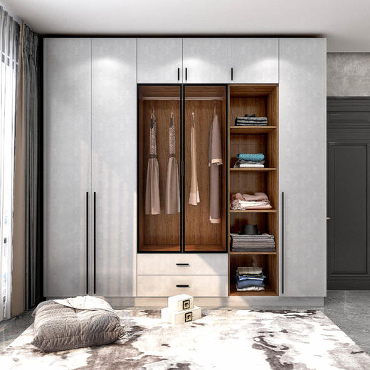 现代·轻奢衣柜 商品图0