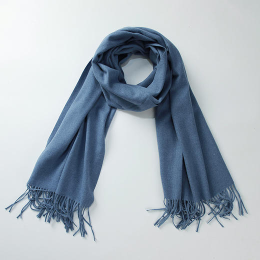 217#纯色流苏围巾 商品图6