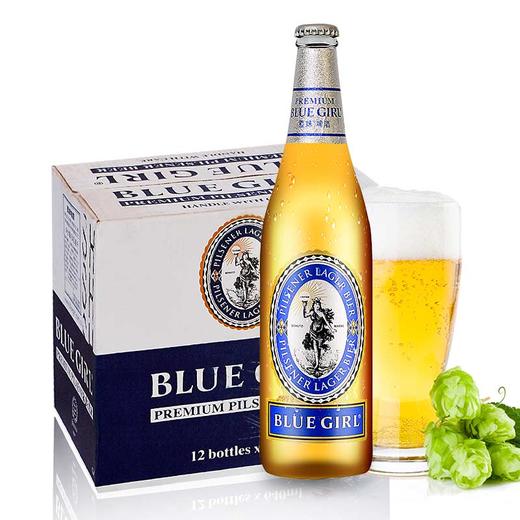 蓝妹玻璃瓶啤酒  4.5%vol 640ml*12瓶 商品图0