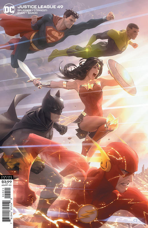 正义联盟 V4 主刊 Justice League V4  001-051（2018）变体 商品图2