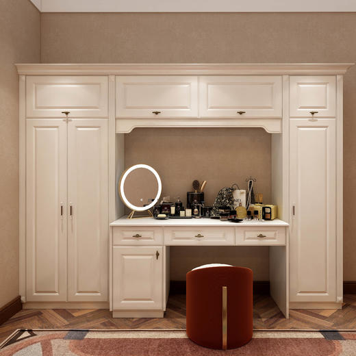 全欣简欧床前柜 商品图0