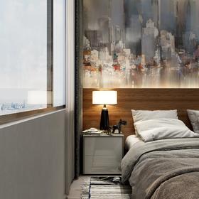 晶心简约床头柜