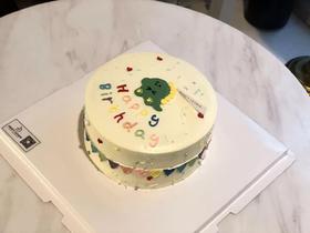 手绘party风可爱恐龙