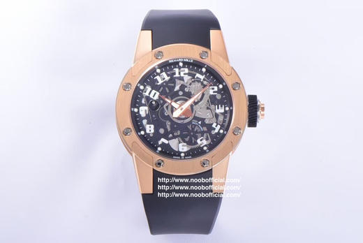 V9理查德米尔圆盘RM 63-01 Dizzy Hands男装自动机械腕表，同步尺寸直径42.7mm，厚度11.7mm，开放式字面，定制自动机械机芯，透底，硅胶表带，男士腕表 商品图10