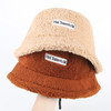 网红款帽子女秋冬韩版潮羊羔绒渔夫帽日系百搭适合冬季羊羔毛冬天 商品缩略图4