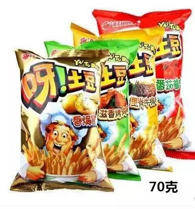 呀土豆薯条 70克 商品图0