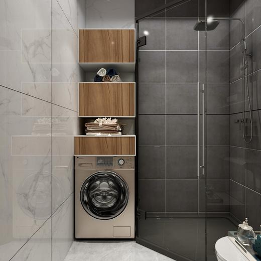 都市镜框洗衣机柜 商品图0