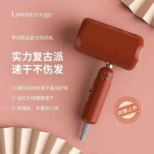 罗拉Lowra rouge复古款吹风机 商品图4