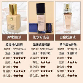  雅诗兰黛粉底液给你想要的水润持久底妆 