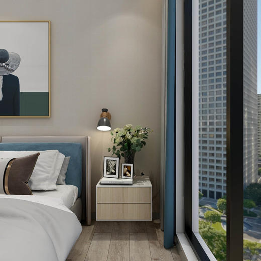 清馨乐学床头柜 商品图0