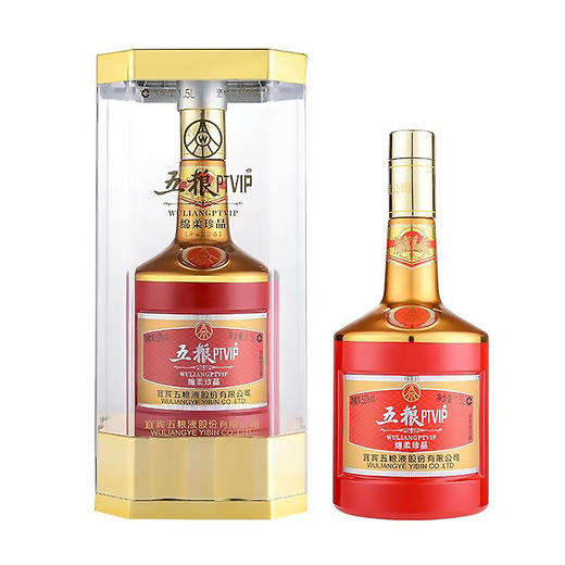 五粮PTVIP绵柔珍品浓香型白酒52度 商品图2