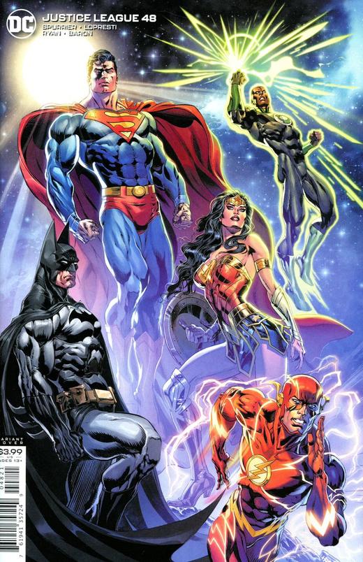 正义联盟 V4 主刊 Justice League V4  001-051（2018）变体 商品图3