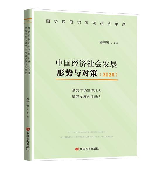 中国经济社会发展形势与对策.2020.激发市场主体活力 增强发展内生动力 商品图0