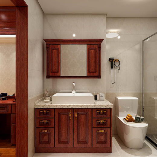 经典纯欧卫浴柜 商品图0