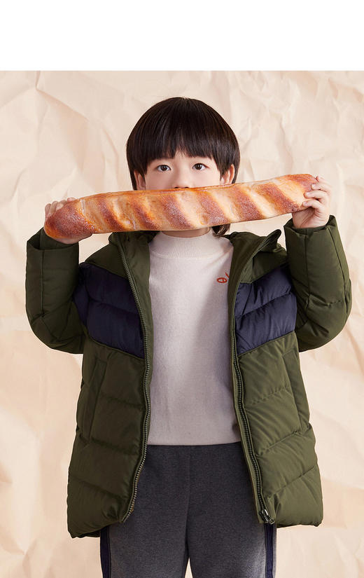 latin 马拉丁男大童羽绒冬装新款中长羽绒119114703g