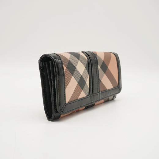 burberry 巴宝莉钱包a级 96 尺寸19x10x2配件防尘袋经典格纹款钱包卡