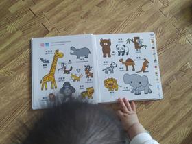 《0-4岁幼儿认知小百科》：画风实在是不要太可爱了，必须要拥有一套