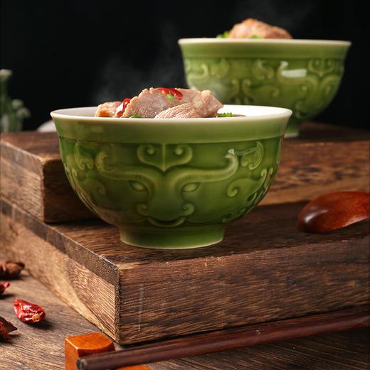 【碗具】牛势饭碗 320ml  6只装/2只装 商品图1