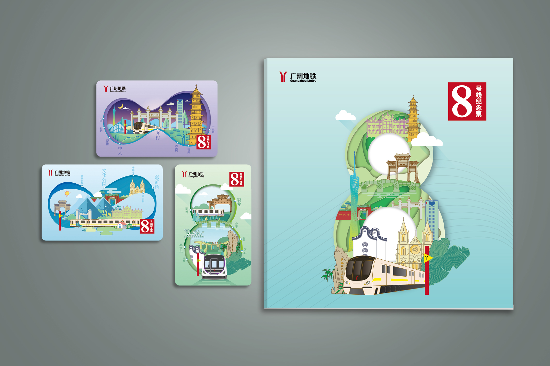 8号线纪念票