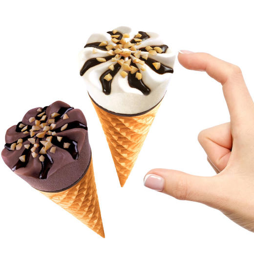 200克迷你可爱多甜筒 香草&巧克力口味冰淇淋 商品图1