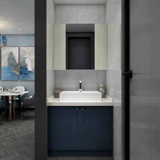 意墨新中卫浴柜 商品图0