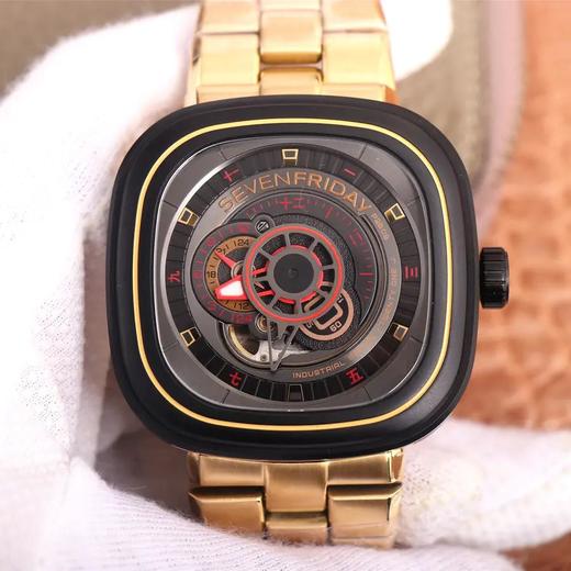 SV七个xqw，原装316L不锈钢表带，市场z高版本，男士腕表，自动机械机芯，钢表带+送皮表带，密底。 商品图0