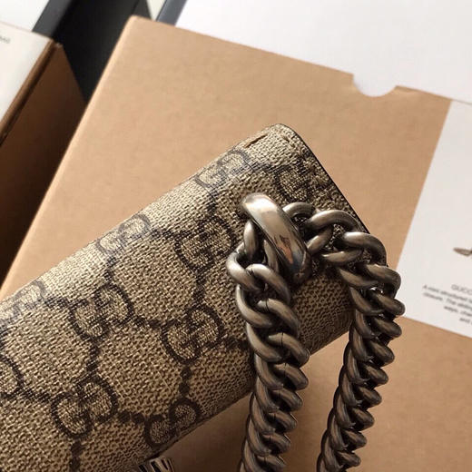 秋冬特价💰980 原单古驰【原厂皮】Gucci经典之作421970酒神包 商品图3