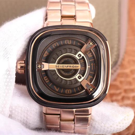 SV七个xqw，原装316L不锈钢表带，市场z高版本，男士腕表，自动机械机芯，钢表带+送皮表带，密底。 商品图0