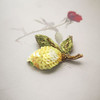 【云端刺绣】柠檬立体法式珠绣 商品缩略图0