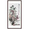 刘彩芬《清》《慎》《勤》《忍》50cm*100cm*4 花鸟竖幅作品 客厅/书房/茶室/餐厅挂画 商品缩略图5