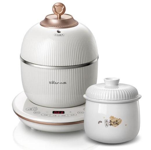 【家用电器】小熊*迷你电炖盅DDZ-C06A1煲燕窝隔水电炖锅0.6升家用炖煮煲汤 商品图0