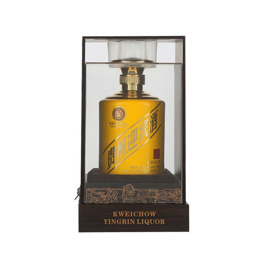 【推荐】贵州迎宾酒 大师封坛（黄）53度 酱香型白酒500ml 单瓶装 商品图0