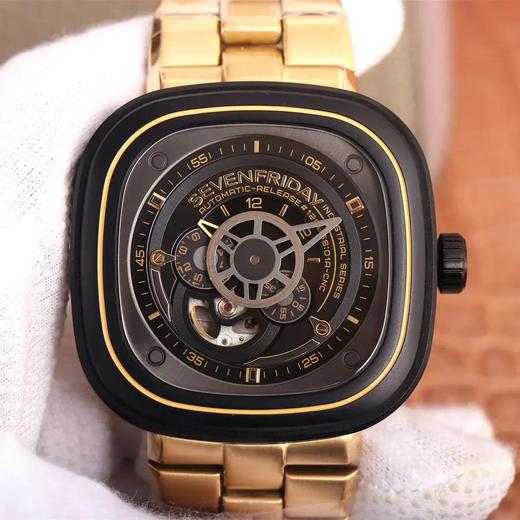 SV七个xqw，原装316L不锈钢表带，市场z高版本，男士腕表，自动机械机芯，钢表带+送皮表带，密底。 商品图0