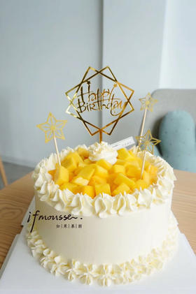 「经典」水果双层 装饰水果 芒果或草莓