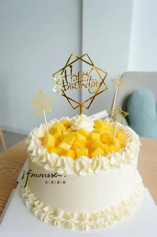 「经典」水果双层 装饰水果 芒果或草莓 商品图0