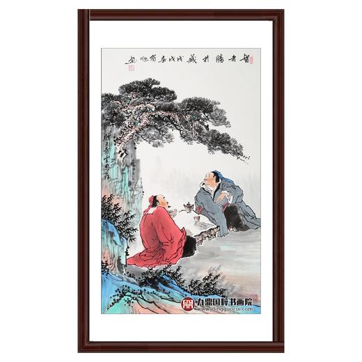 任宝魁《勇》《智》《谋》97cm*60cm*3 人物竖幅作品 客厅/会议室挂画 商品图5