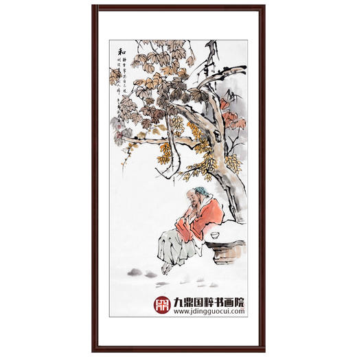 宋廷军《君子四品图》50cm*100cm*4 人物四条屏作品 客厅/茶室挂画 商品图4