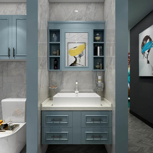 莫比乌斯卫浴柜 商品图0