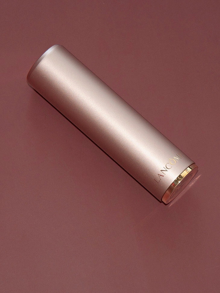 现货▲兰蔻196#胡萝卜色 新版磨砂雾面哑光口红 3.4g 新款粉金管