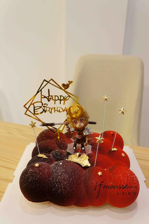 「男士」红黑 云朵慕斯 孙悟空 商品图0