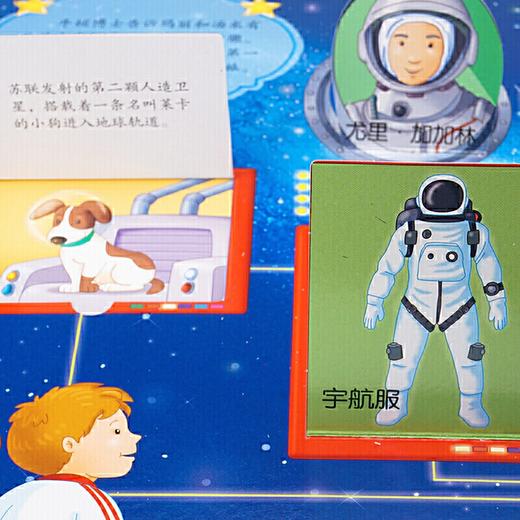 奇妙翻翻书认知系列全4册农场+太空+交通+城市立体书 商品图2