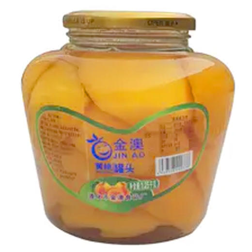 金澳黄桃/混合水果罐头1250g（0200110/0200111） 商品图0