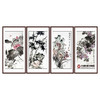 刘彩芬《清》《慎》《勤》《忍》50cm*100cm*4 花鸟竖幅作品 客厅/书房/茶室/餐厅挂画 商品缩略图1