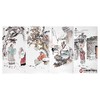 宋廷军《君子四品图》50cm*100cm*4 人物四条屏作品 客厅/茶室挂画 商品缩略图2