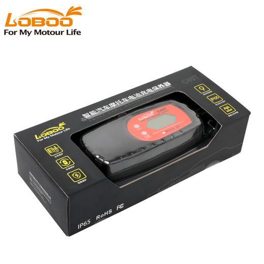 LOBOO萝卜 摩托车电瓶充电器12V 商品图2