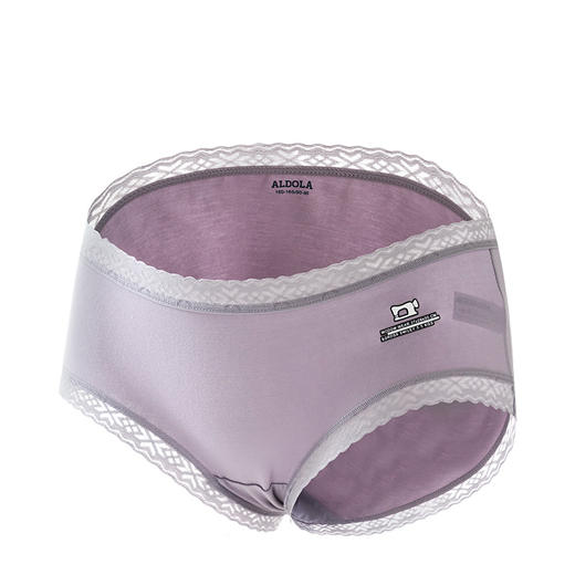 雅黛丽女士内裤纯棉底裆中腰纯色平角裤单条装底裤女多色可选DYK03058/067/075/081/082/083/084/086 商品图1