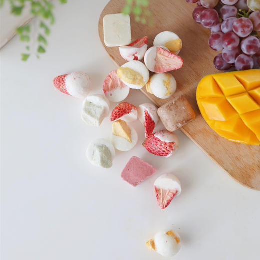 奥啦啦太空冻干冰淇淋 急速冻干锁鲜 营养不流失 酥脆醇香 甜而不腻 商品图4