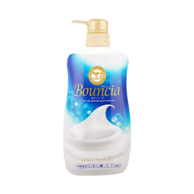 日本进口COW 牛乳石碱硷牛奶沐浴露持久留香男女沐浴乳沐浴液（悦心花香） 750ml（006774）